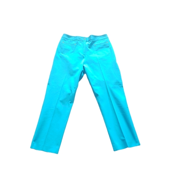 ELLIOTT LAUREN NWOT ZIP FRONT STRETCH ANKLE PSNT SZ 10 - Picture 2 of 11